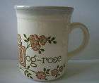 Biltons Dog Rose Mug/Cup Made In England 3 3/4 High