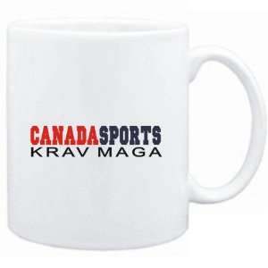    Mug White  Canada Sports Krav Maga  Sports