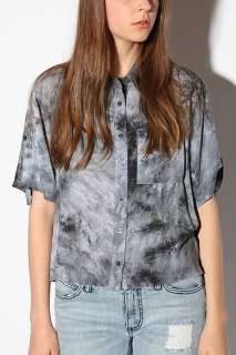 UrbanOutfitters > Sparkle & Fade Marble High/Low Shirt
