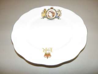 Royal Albert Queen Elizabeth Coronation plate 1953  