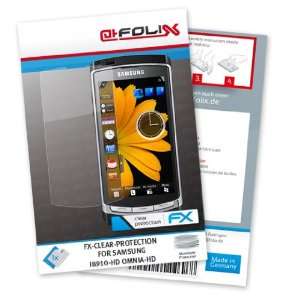  FX Clear Invisible screen protector for Samsung i8910 HD Omnia HD 