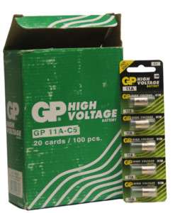 Battery, Alkaline GP11A 6V  GP11A C5   GP Batteries  