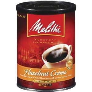 Melitta 60145 Hazelnut Creme Ground Coffee   11.5 Ounce