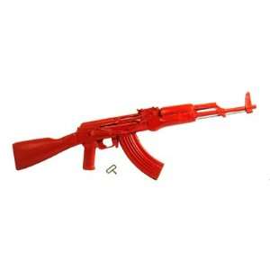   Training Equipment AK47 Red Training Rifle Rubber New Sports