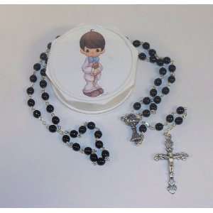 FIRST COMMUNION ROSARY FOR A BOY  Very First Gift  Precious Moments 