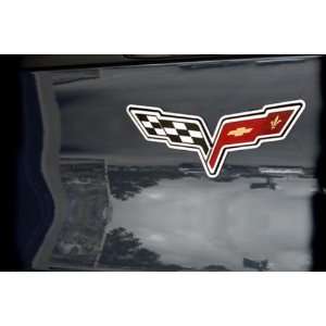   : Corvette ACC Polished SS Emblem Rings Chrome Trim 42080: Automotive