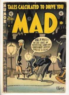 MAD COMICS #7 PRE CODE EC SHERLOCK HOLMES GOOD GIRL CVR  