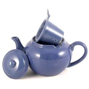 Amsterdam 2 Cup Infuser Teapot   Cadet Blue  Kitchen 