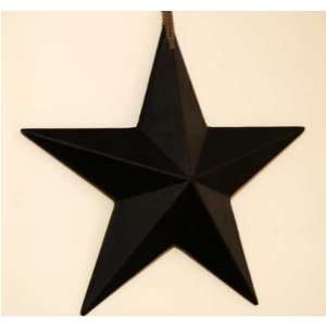  Black Wood 3d Wall Star Country Decor