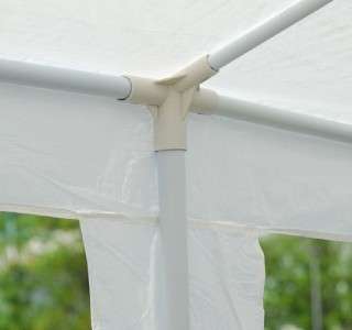 10 x 30 White Gazebo Party Tent Canopy with Side Walls  