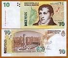 Argentina, 10 Pesos, ND (2003), P 354, L serie, UNC