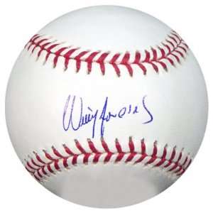  Willy Taveras Autographed Baseball