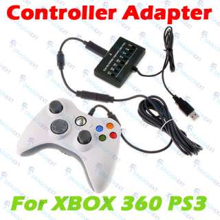 xBox 360 Controller to PS3 Converter Switch Box Adapter  