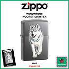 Zippo Wolf Outdoors Lighter, Black Ice, Low Ship, 769  