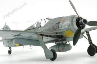 Built plastic model airplanes for sale Focke Wulf Fw 190 A 8 Pro Built 