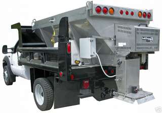 9Ft Stainless Steel Salt Spreader With 10.5 gas Engine  