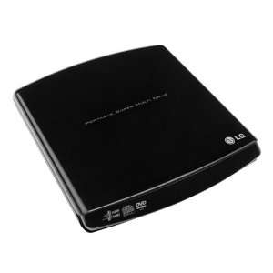   GP10NB20 Portable 8X Slim DVD+/ RW External Drive (Black) Electronics
