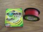 Power Pro New Red Braided Fishing Line 150lb 500yd
