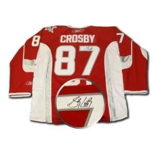  Sidney Crosby Signed Jersey   Rep Dark 2008 Everything 
