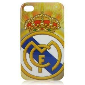   Madrid Club Symbol Pattern for Iphone 4 Cell Phones & Accessories