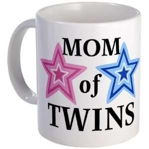  Mom of Twins Girl, Boy Baby Mug by  Kitchen 