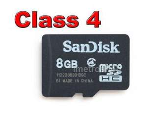 San Disk 8GB Class 4 Micro SD SDHC MicroSD Memory Card 8 G GB 8G TF 