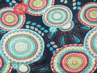 Retro Pattern Cotton Textile Fabric By The Yard 44  