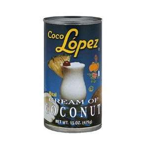 Coco Lopez Coconut Cream 12 pack (03 0334) Category Cocktail Drink 