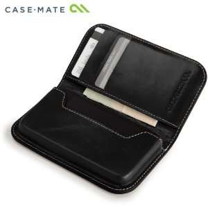   Folding Mens Wallet for Select iPhone and Blackberry Devices   Black