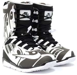 Nike Snowboarding 2012 Zoom Kaiju QS (Black/White) *NEW*  
