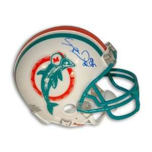 Mark Duper Autographed Miami Dolphins Mini Helmet  Sports 
