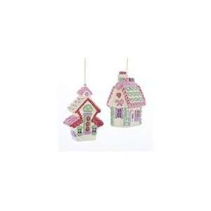  Pack of 12 Sugar Town Pastel Candy House Christmas 