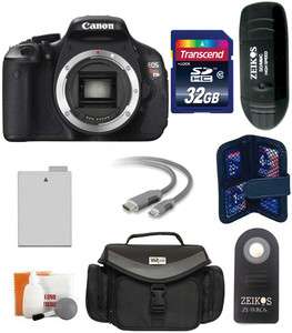 Canon EOS Rebel T3i Digital Camera (Body) + 32 GB Kit 751343579769 