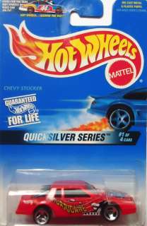   Quicksilver~ Chevy Stocker 1/4 (3 Spoke All Small Rear Wheels Version