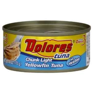 Dolores Tuna In Water 6.1 OZ (Pack of 24)  Grocery 