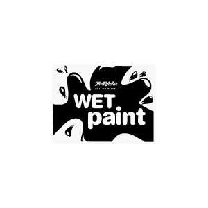  TV 50PK Wet Paint Signs