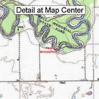   Map   Ripon, California (Folded/Waterproof)