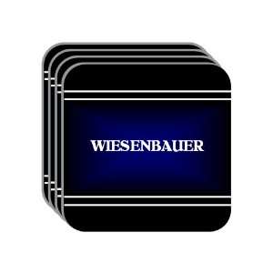   Gift   WIESENBAUER Set of 4 Mini Mousepad Coasters (black design