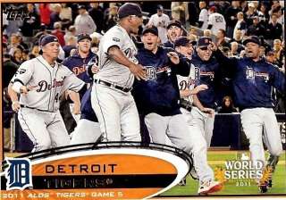 2012 Topps Series 1 #32 Detroit Tigers  