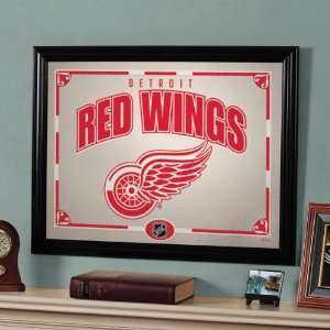  Detroit Red Wings Framed Mirror: Sports & Outdoors