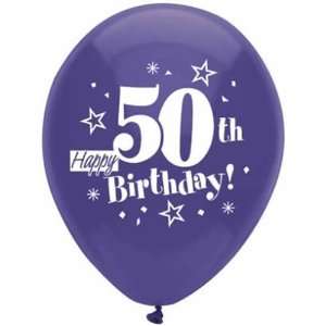  Happy 50th Birthday Balloons: Toys & Games