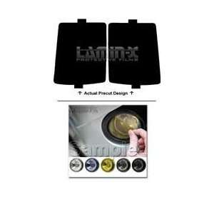   03 09) Fog Light Vinyl Film Covers by LAMIN X Gun Smoked Automotive