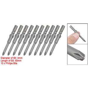  Amico 10PCS 4mm Top Magnetic Screwdriver Philips Bits with 