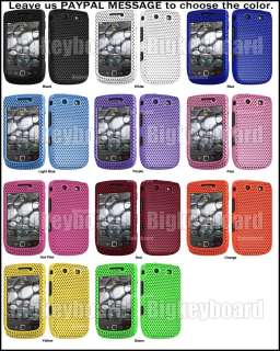 Hole Back Cover Hard Case for Blackberry Torch 9800  