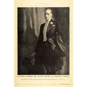  1930 Ad Austin Reed Regent Street Mens Evening Clothes 