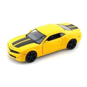  2010 Chevy Camaro 1/36 Yellow with Black Rims: Toys 