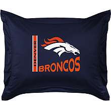 Denver Broncos Bedding Sets   Buy NFL Sheets and Pillows at NFLShop 
