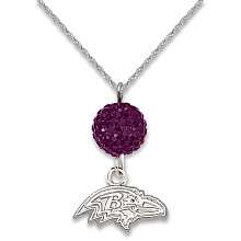 LogoArt Baltimore Ravens Ovation Necklace   