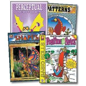   Perceptual & Spatial Concepts Set   4 Book Set