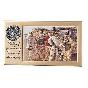 Marine Corps Military Branch Insignia Emblem Picture Frame